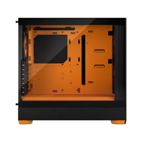 boitier FRACTAL DESIGN  Pop Air RGB TG ,   Noir orange