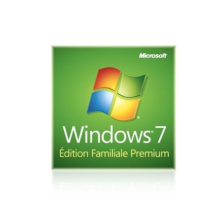 MICROSOFT Windows 7  Home 32/64 Bits OEM (clé d'activation numérique)