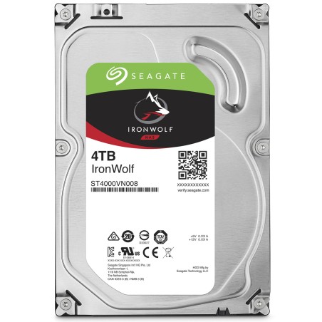 Disque Dur 3.5"  SEAGATE IronWolf   -   4 To