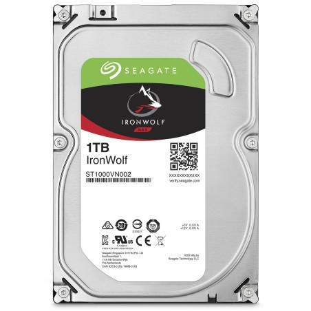 Disque Dur 3.5"  SEAGATE IronWolf   -   2 To
