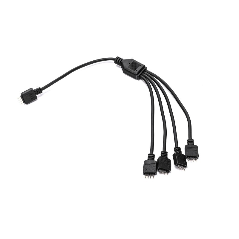 adaptateur RGB 1 vers 4 EKWB EK-RGB 4-Way Splitter Cable